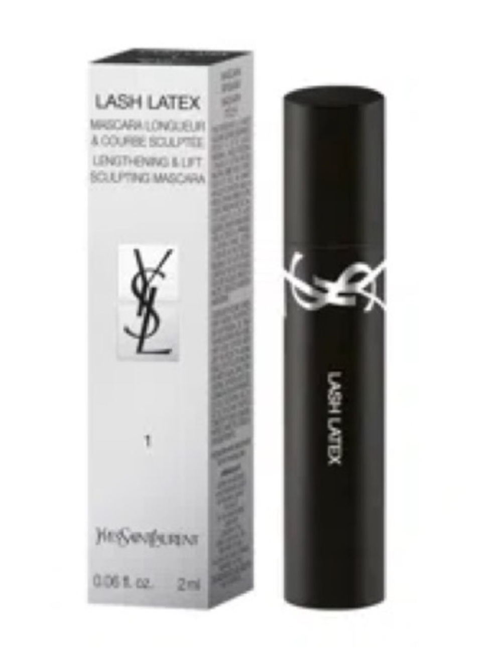 Yves Saint Laurent Lash Latex Lengthening Gel - Black new in box